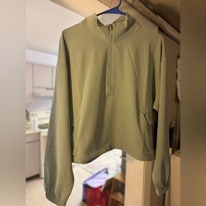 90 Degree By Reflex Olive Green Hoodie